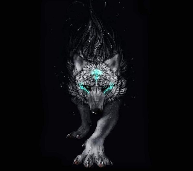 Sommersweat Wolf Panele Lieferung Oktober 