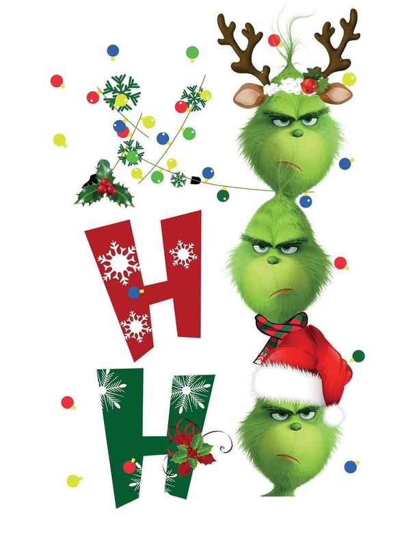 Sommersweat Panele Grinch Lieferung Oktober 
