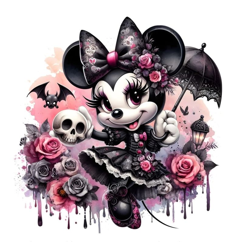 Sommersweat Panele Minnie Maus Lieferung Oktober 