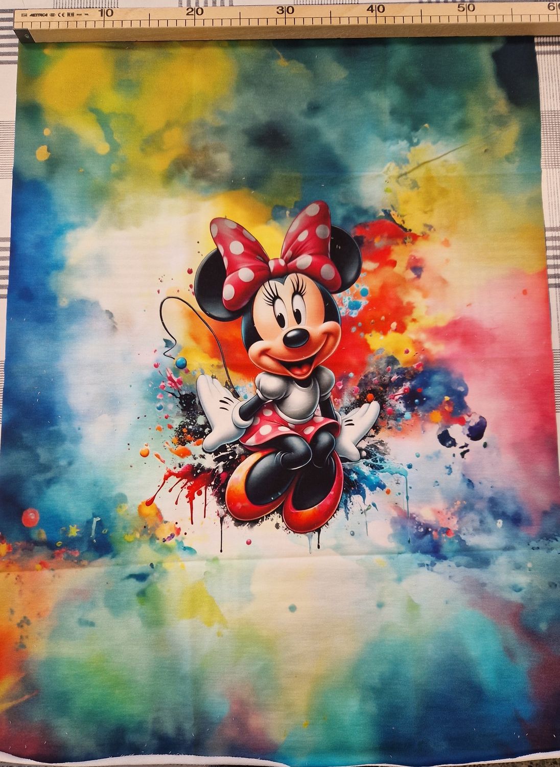 Sommersweat Maus Panele 60x80cm