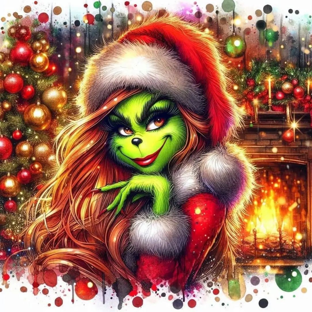 Sommersweat Grinch Panele 60x80cm