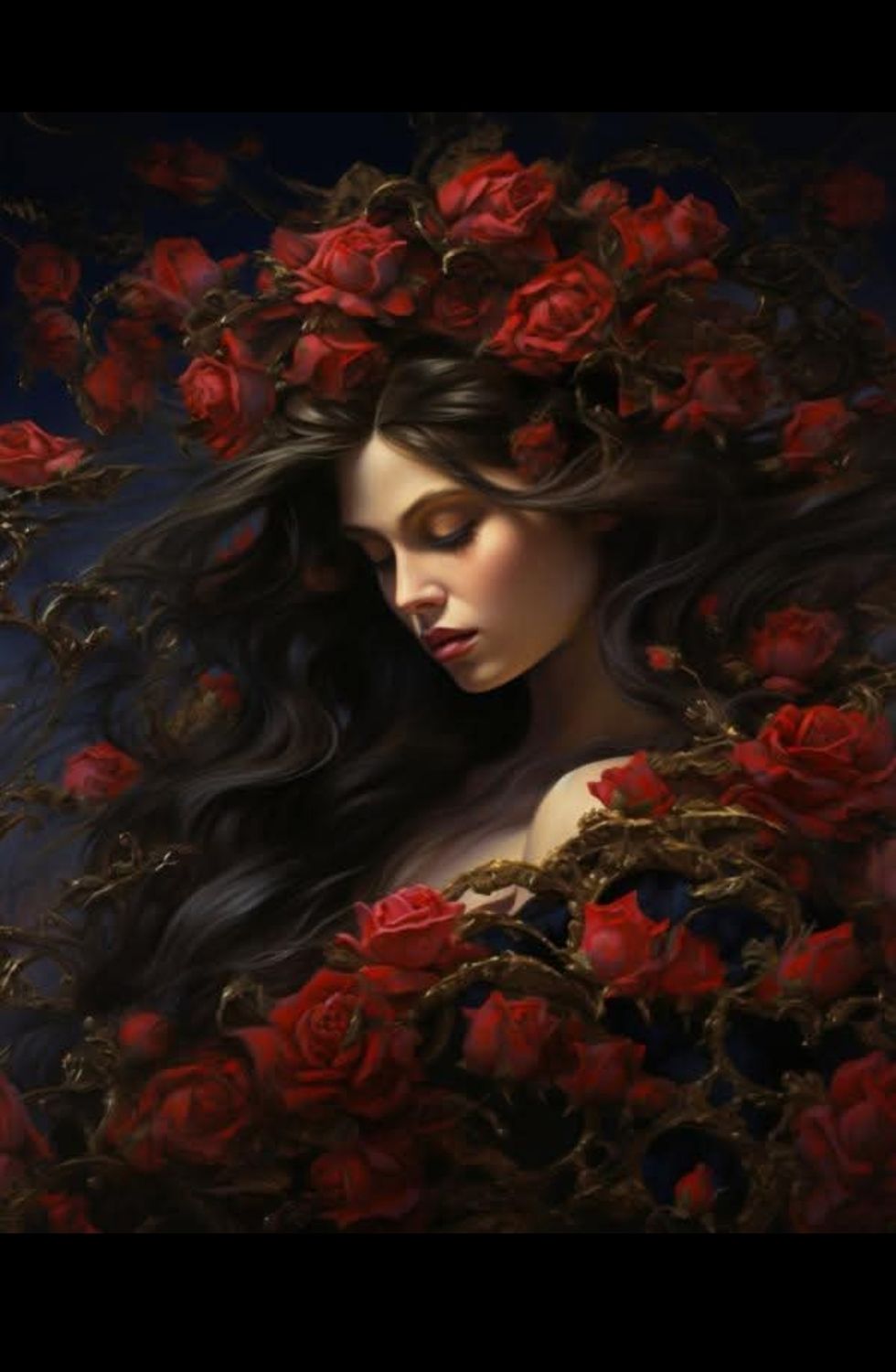 Sommersweat Rosen Panele 50x60cm 