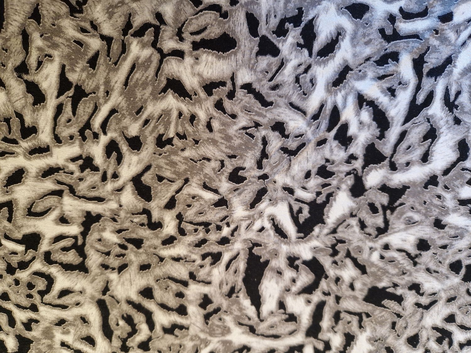 Jersey Viskose Leo grau 50cm x 150cm breit 
