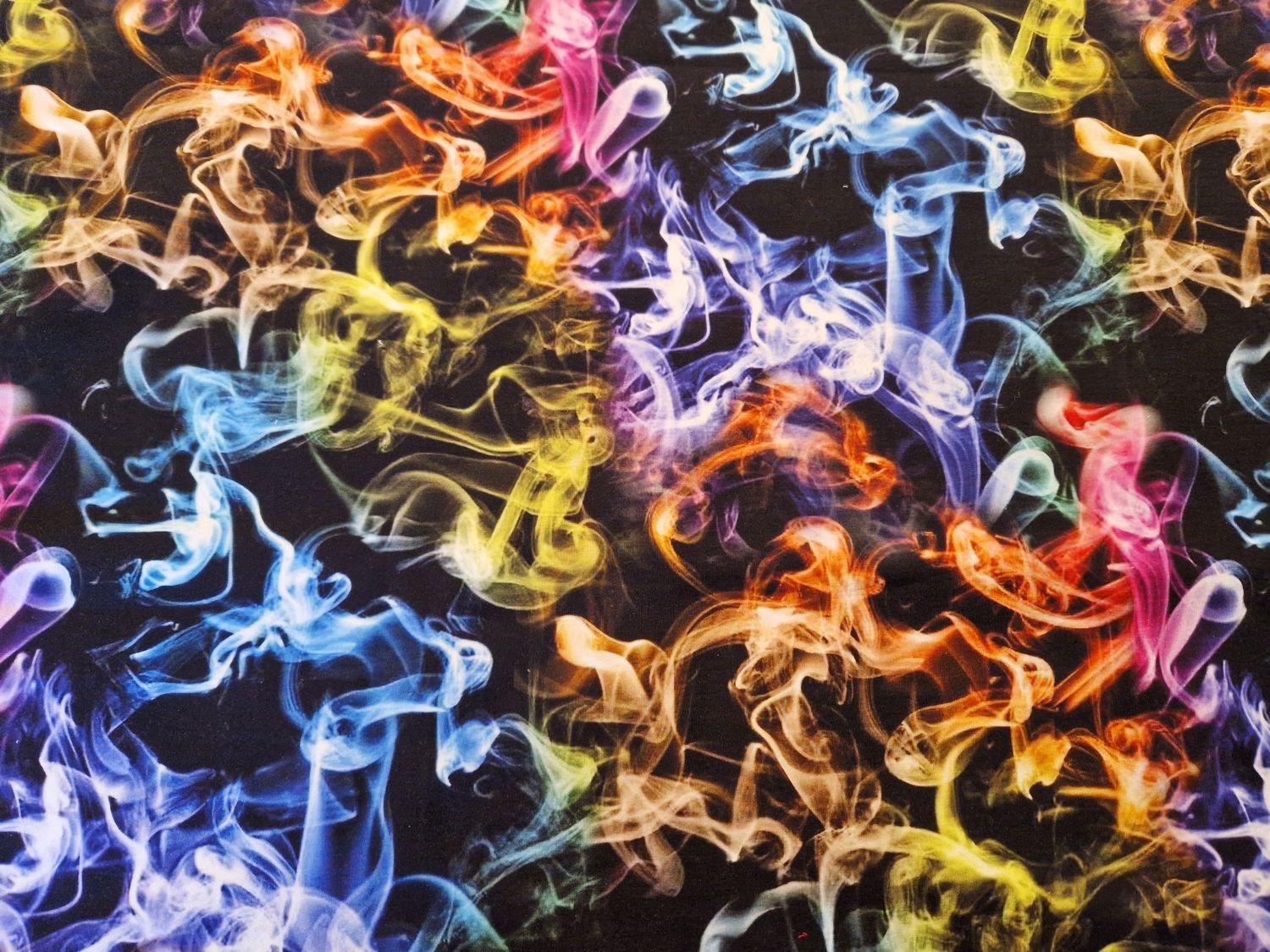 Sommersweat Pokemon Galaxie bunt 50cm x 180cm breit 