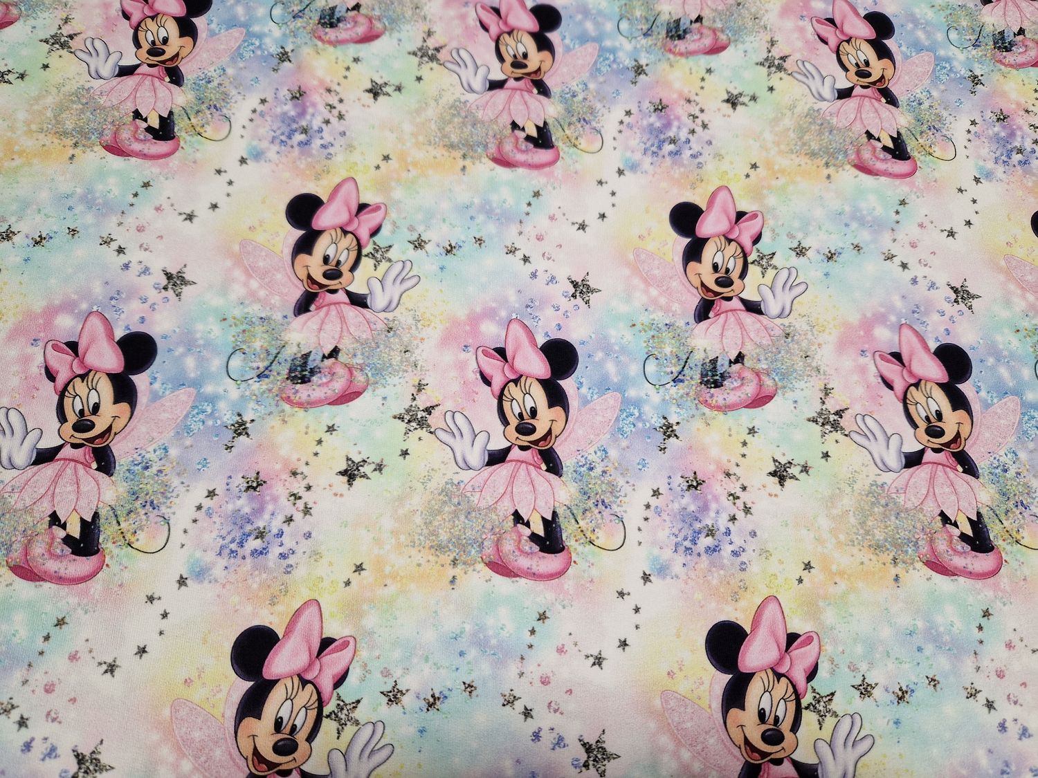 Sommersweat Minnie Maus Fee 50cm x 180cm breit 