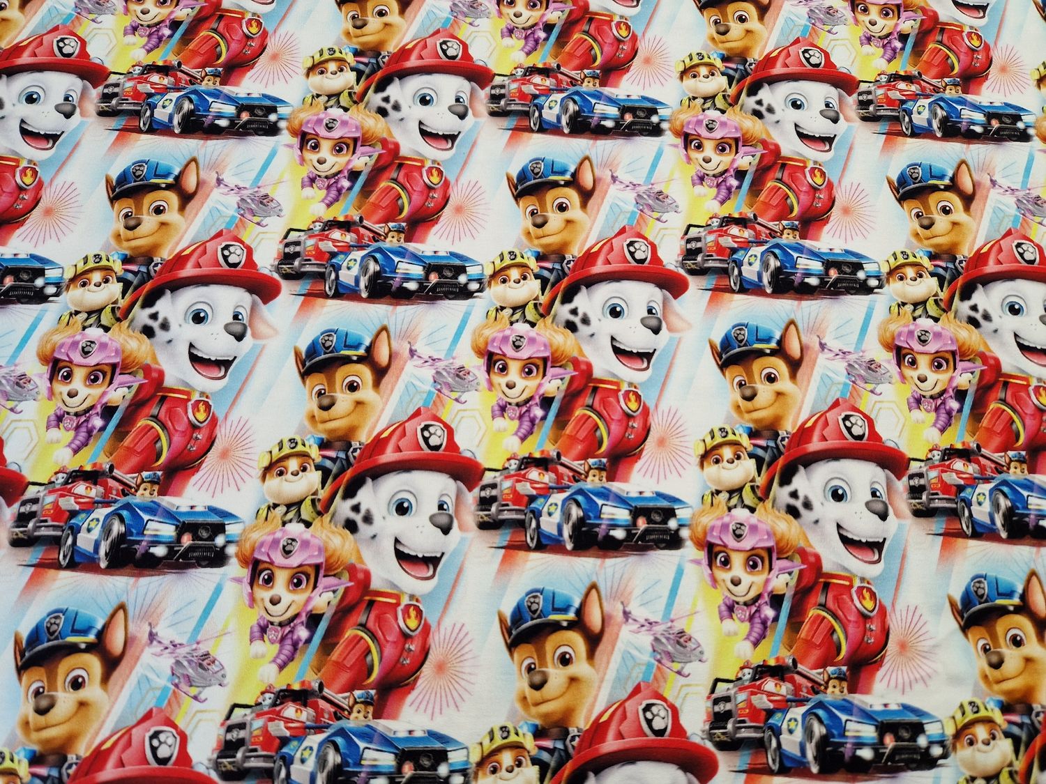Sommersweat Paw Patrol 50cm x 180cm breit