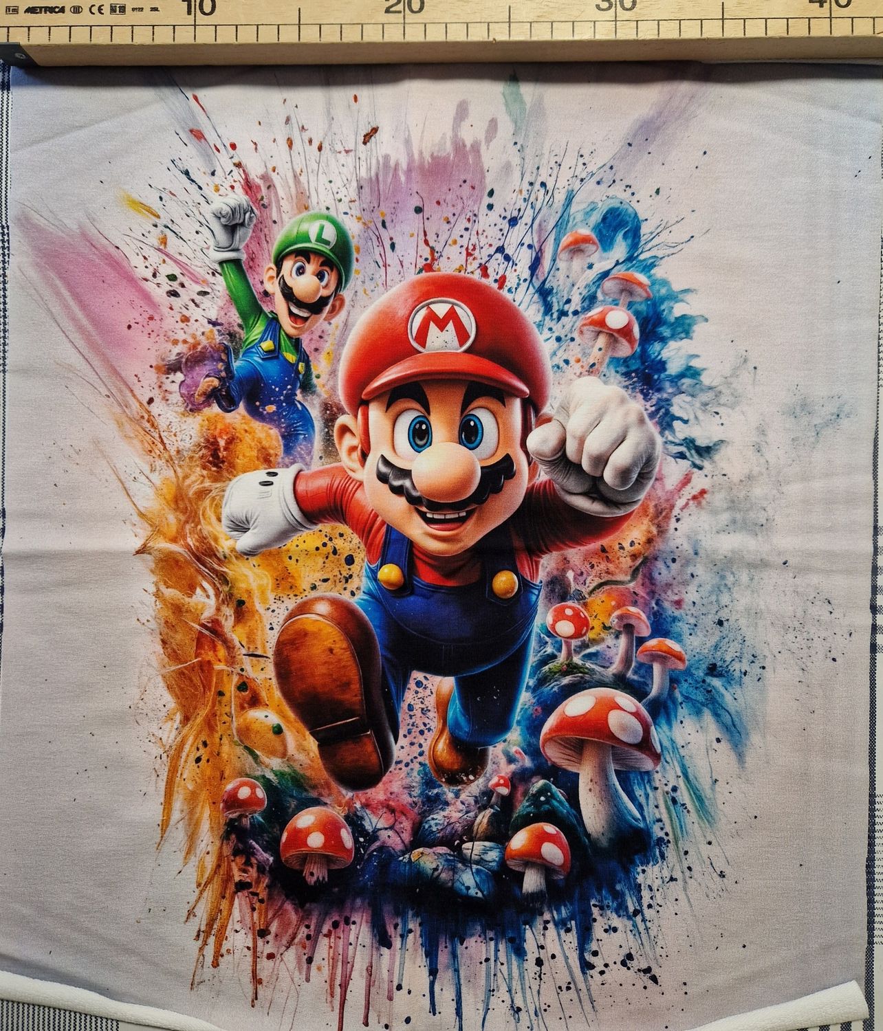 Sommersweat Mario Panele 45x55cm