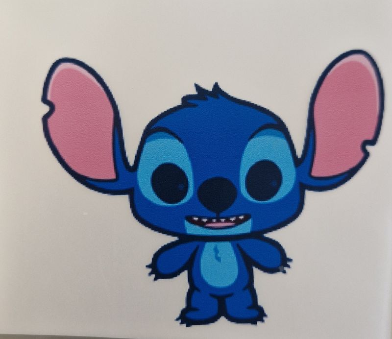 Bügelbild Stitch ca 9x9cm 