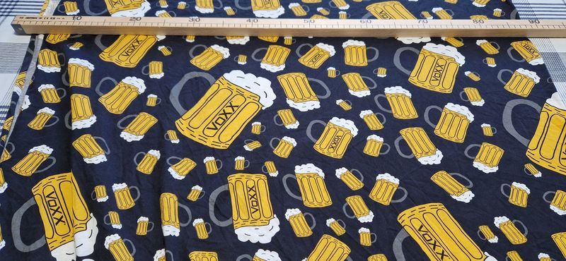 Jersey Viskose Bier 50cm x 170cm breit Jersey Viskose Bier 50cm x 170cm breit