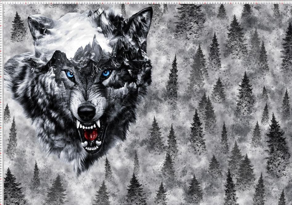 Jersey Wolf Panele 80x180cm 