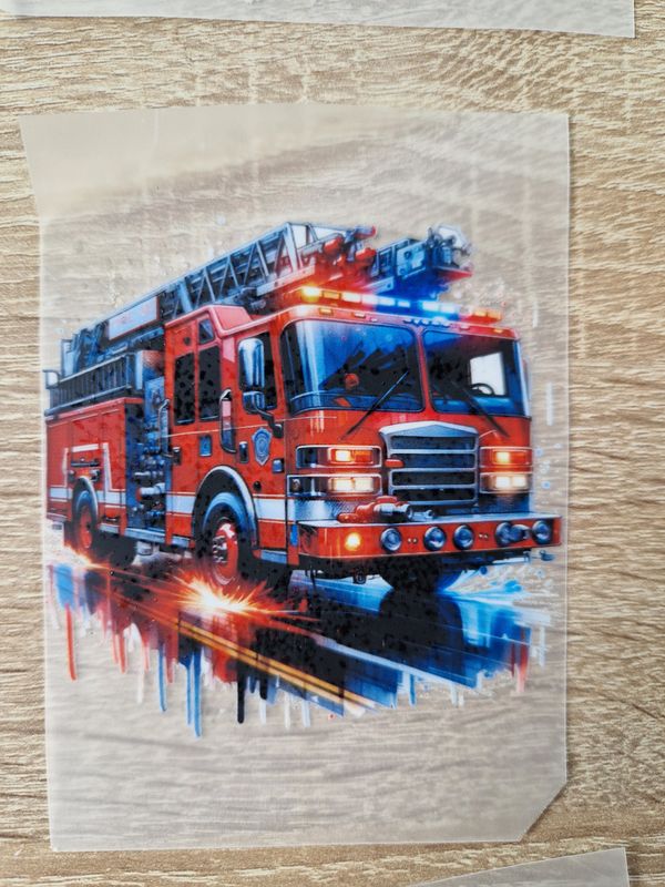 Bügelbild Feuerwehr ca 9cm 