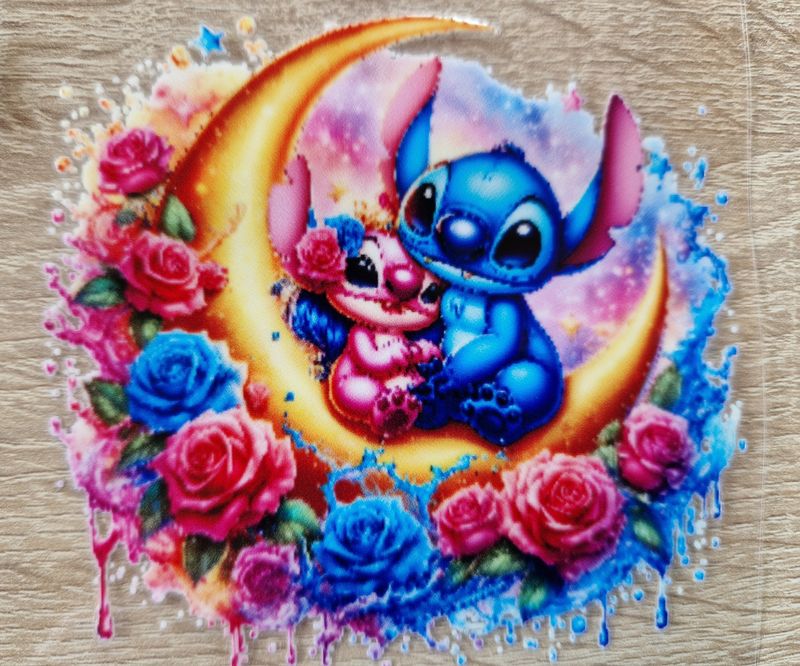 Sticker für Tassen Gläser usw 10x10cm ( Glas ist nicht enthalten,nur Beispiel)