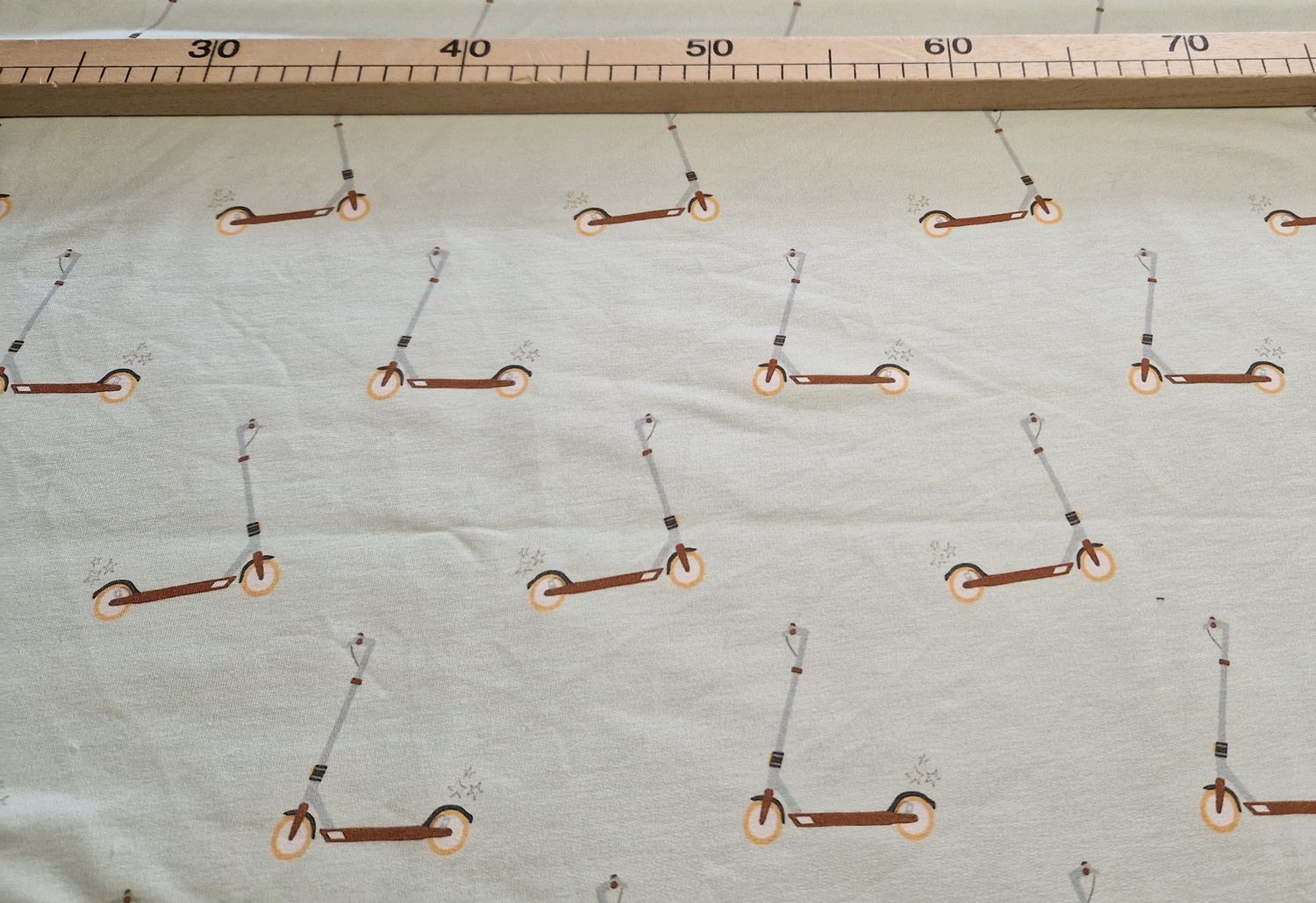 Sommersweat Roller mint 50cm x 180cm breit