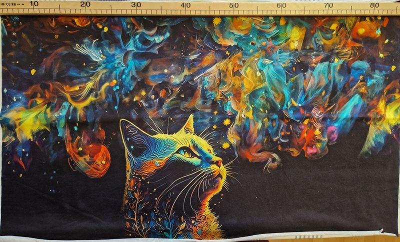 Jersey Katze Panele 52x180cm Jersey Katze Panele 52x180cm