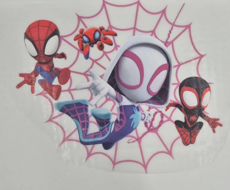 Bügelbild Spidey 15x15cm Lieferung Ende Juni Bügelbild Spidey 15x15cm Lieferung Ende Juni