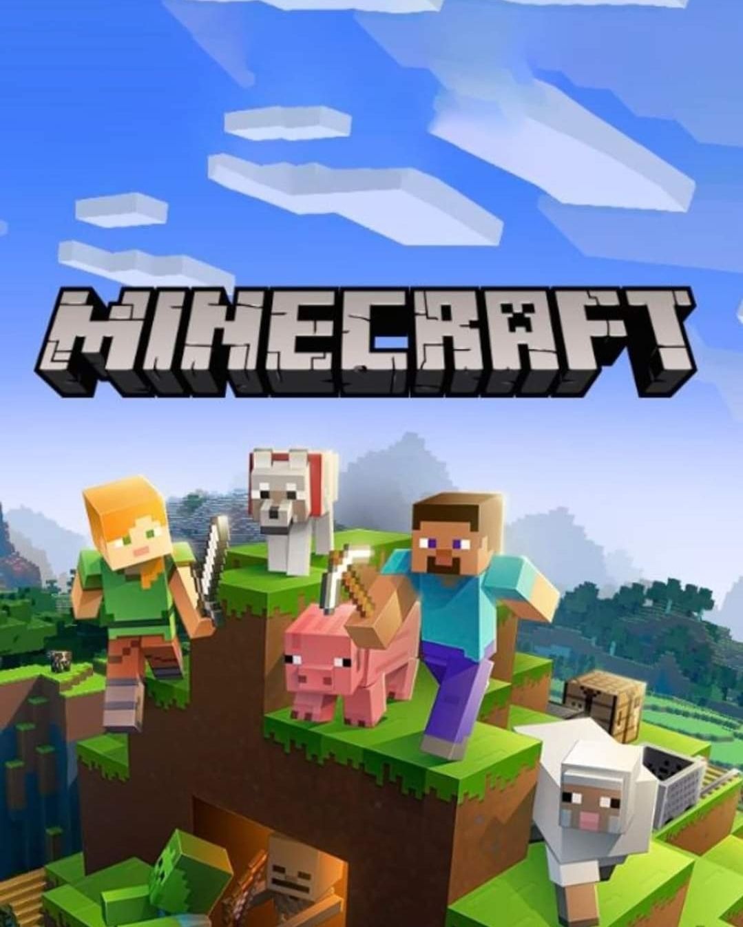 Sommersweat Minecraft Panele 50x60cm Lieferung Ende Juni 