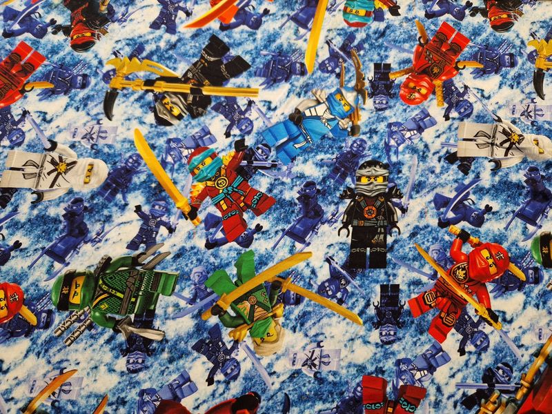 Sommersweat Ninjago 50cm x 180cm breit 