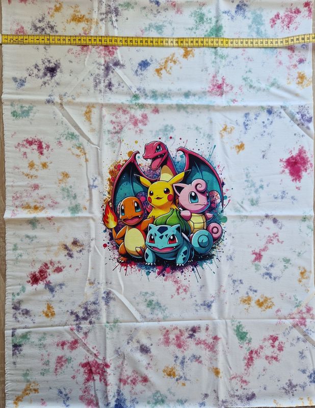 Sommersweat Pokemon hell Panele 60x80cm Sommersweat Pokemon hell Panele 60x80cm