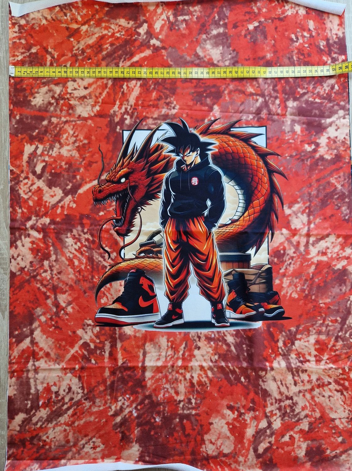 Sommersweat Dragonball Panele 60x80cm 