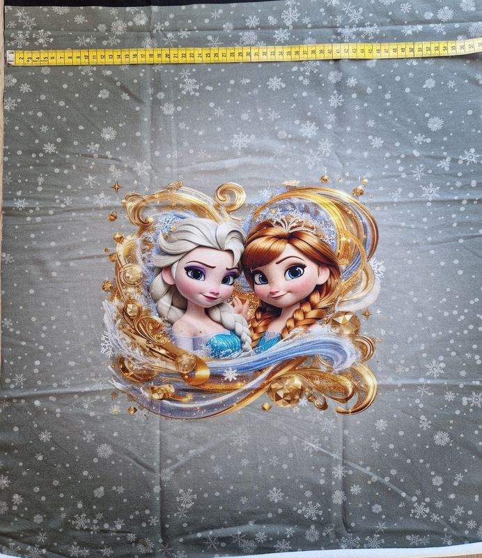Sommersweat Elsa Frozen Panele 60x70cm hoch Sommersweat Elsa Frozen Panele 60x70cm hoch