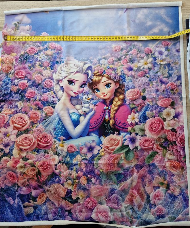 Sommersweat Elsa Frozen Panele 60x70cm hoch Sommersweat Elsa Frozen Panele 60x70cm hoch