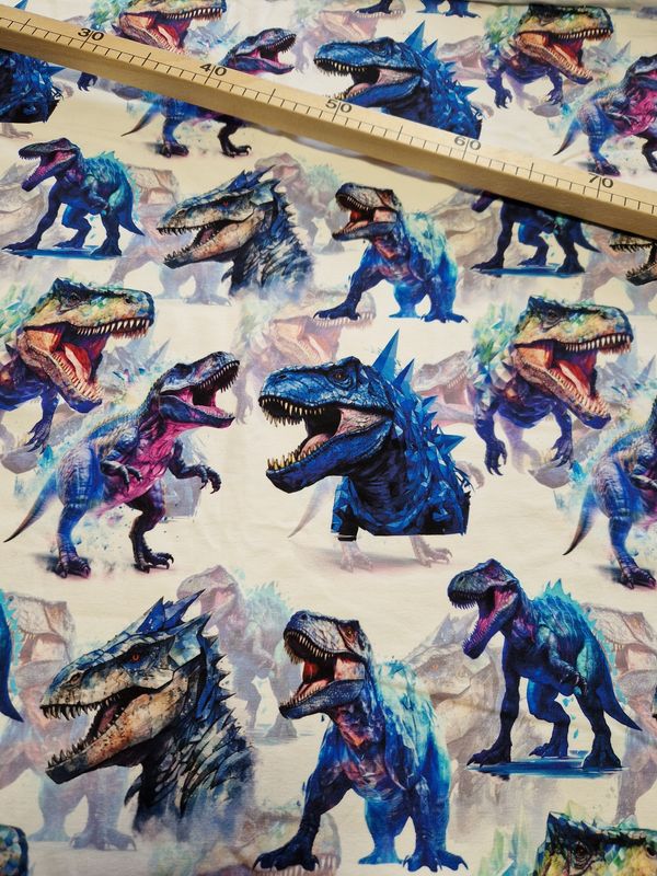 Sommersweat Dinos 98cm x 155cm breit Sommersweat Dinos 98cm x 155cm breit