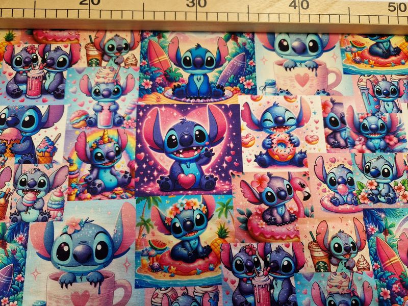 Sommersweat Stitch 44-50cm hoch x160cm breit