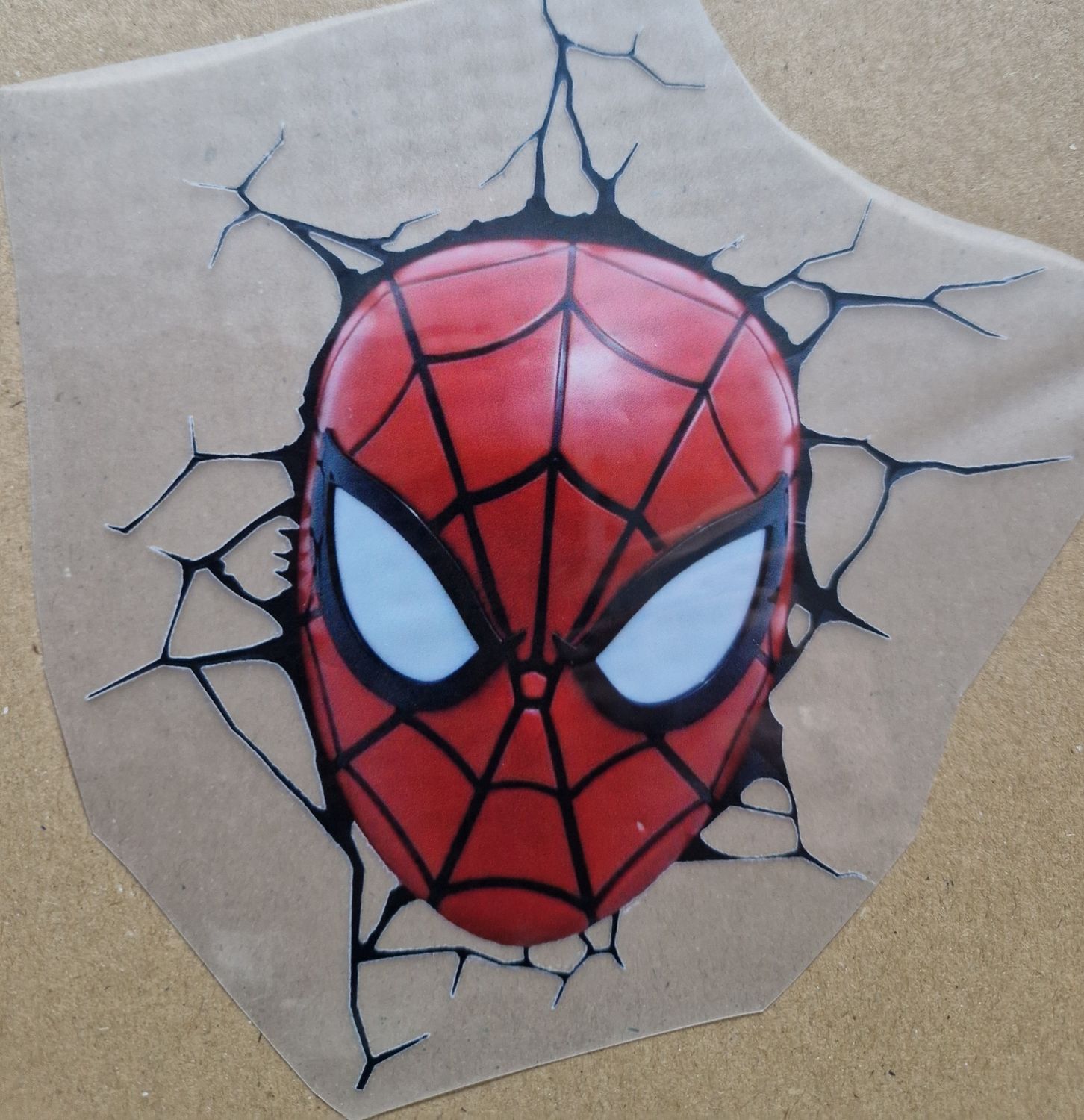 Bügelbild Spiderman 15x15cm 