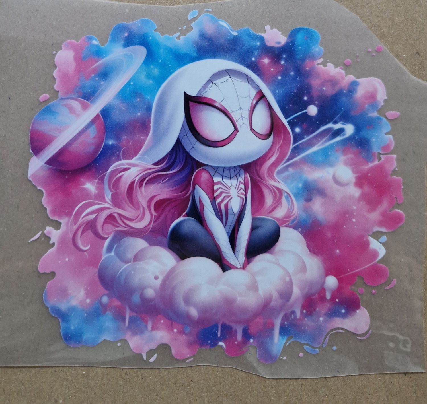 Bügelbild Spidey 15x15cm 