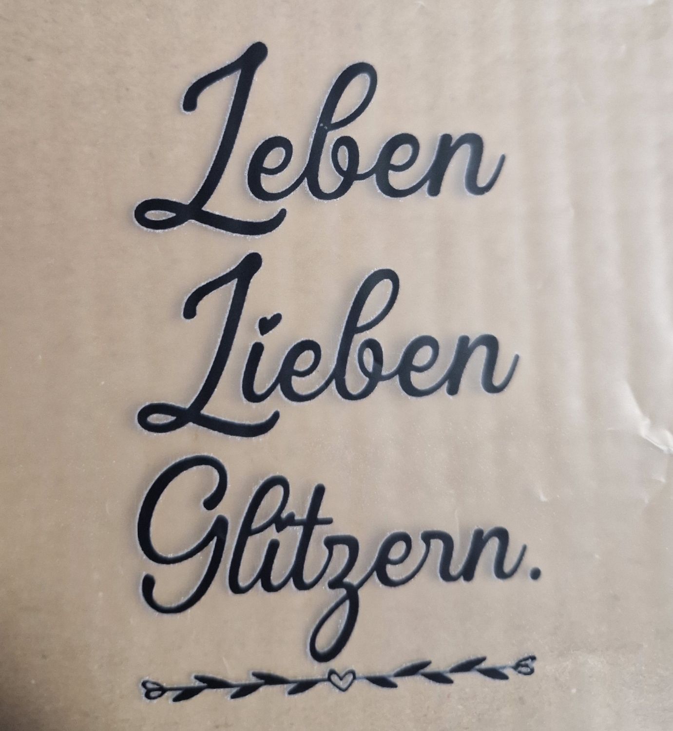 Bügelbild lustige Sprüche ca 8cm hoch