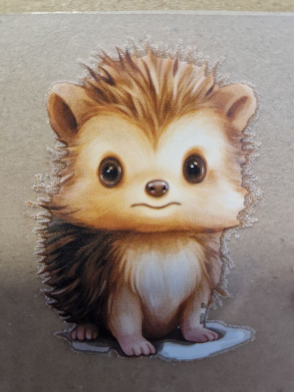 Bügelbild niedliche Tiere ca 6x6cm 