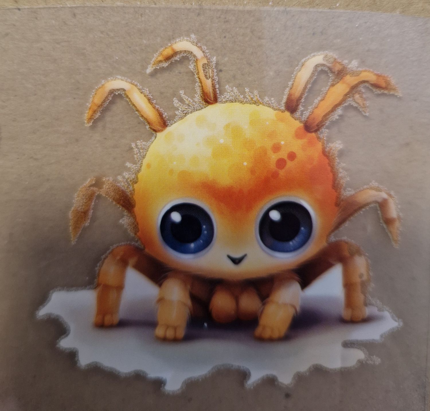 Bügelbild niedliche Tiere ca 6x6cm 