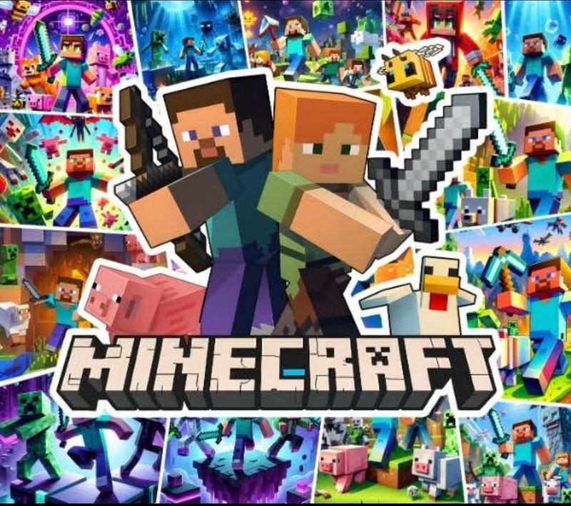 Sommersweat Minecraft Panele 40x40cm Sommersweat Minecraft Panele 40x40cm