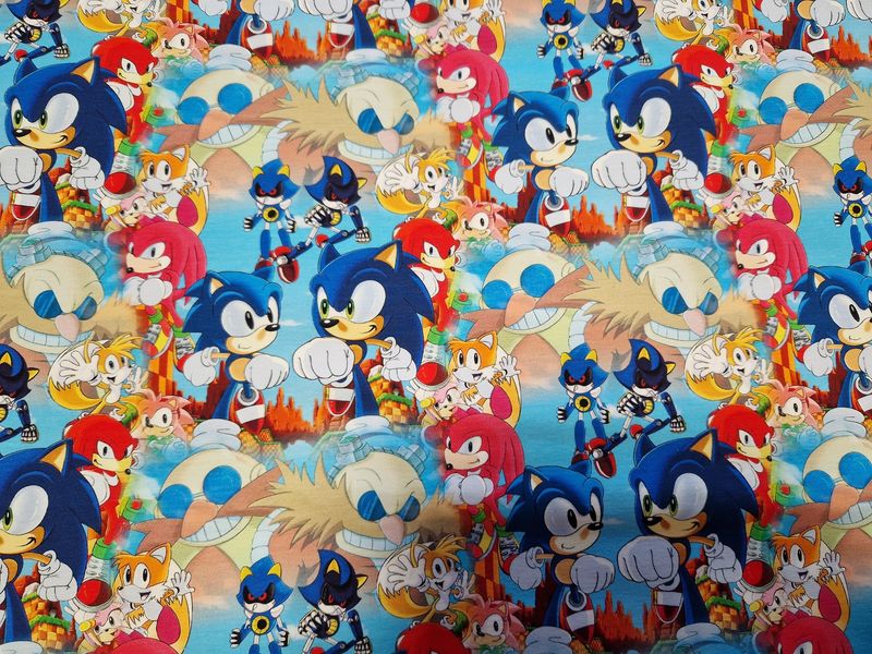 Sommersweat Sonic 50cm x 180cm breit Sommersweat Sonic 50cm x 180cm breit