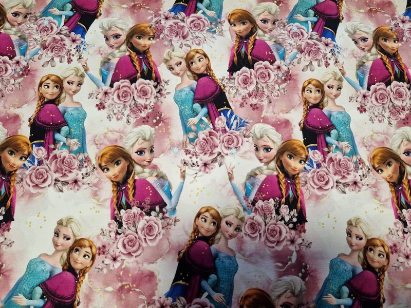Sommersweat Elsa rosa 50cm x 180cm breit Sommersweat Elsa rosa 50cm x 180cm breit