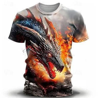 Jersey Drache Panele 90x180cm 