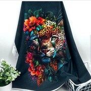 Sommersweat Leopard Panele 80x180cm