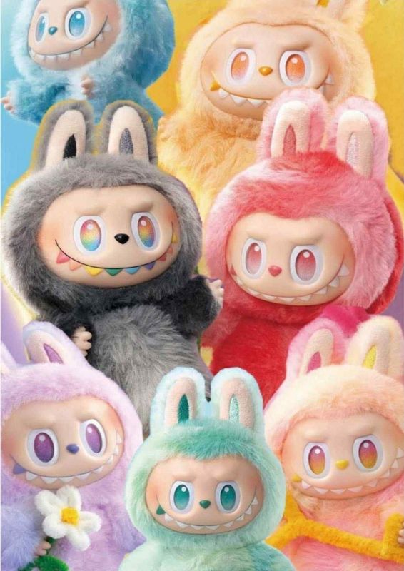 Sommersweat Labubu 50cm x 180cm breit Sommersweat Labubu 50cm x 180cm breit