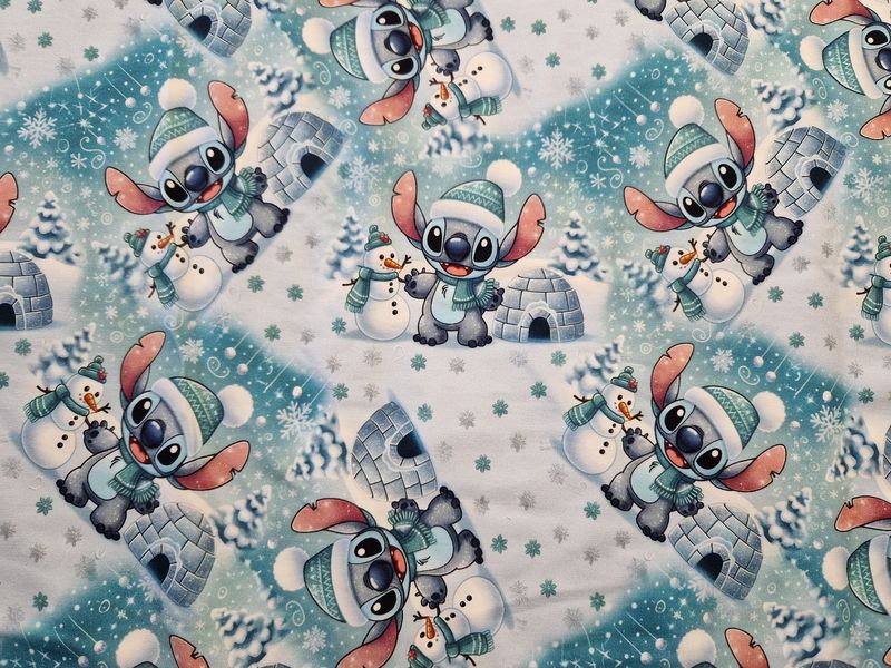 Sommersweat Stitch Winter 50cm x 180cm breit Sommersweat Stitch Winter 50cm x 180cm breit