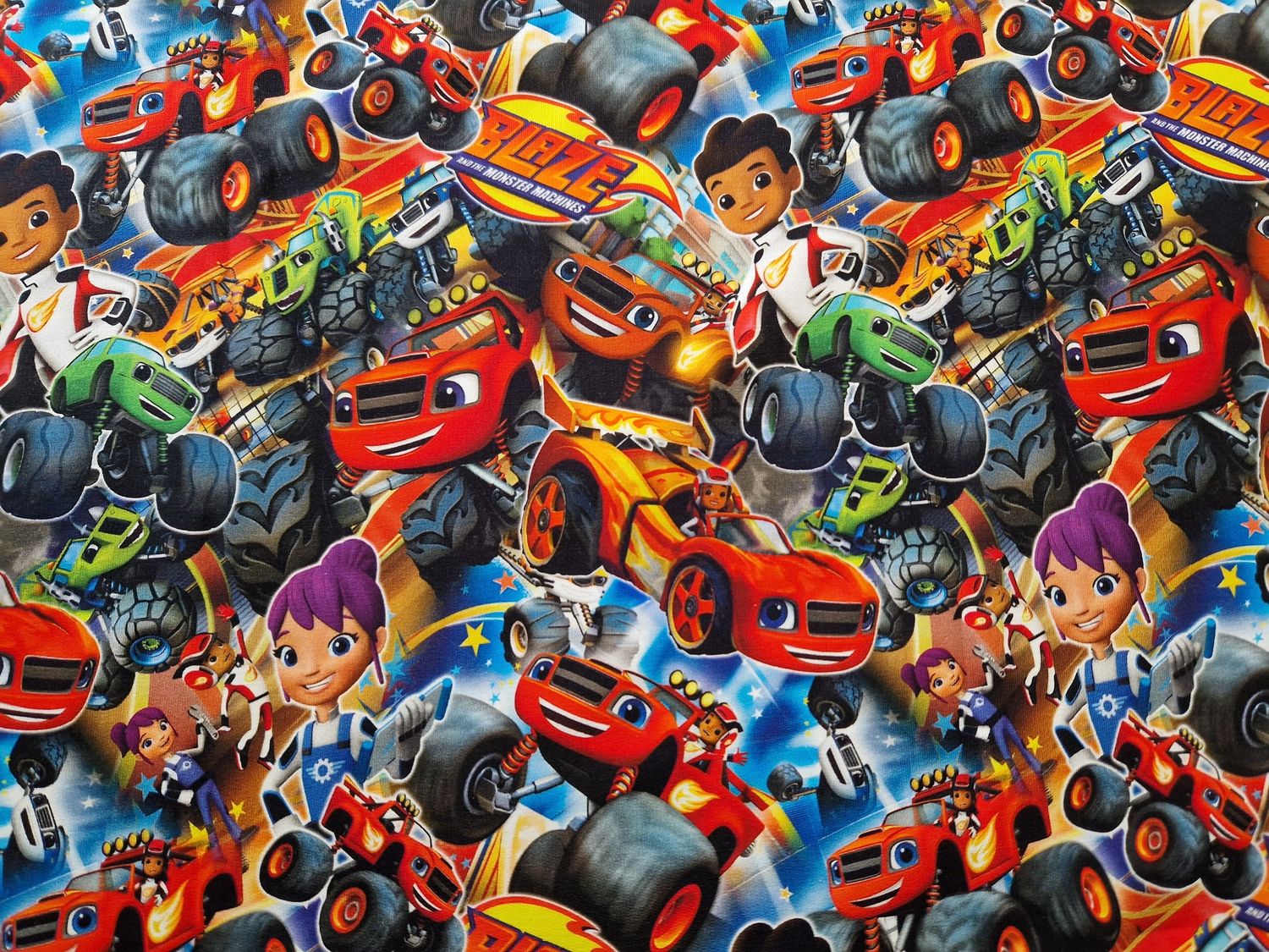 Sommersweat Blaze 50cm x 180cm breit