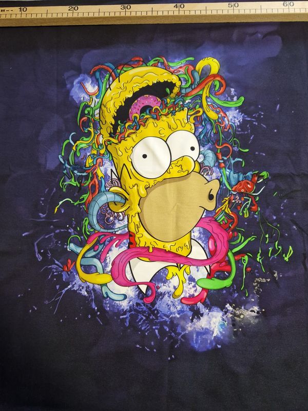 Sommersweat Simpsons Panele 85x180cm Sommersweat Simpsons Panele 85x180cm