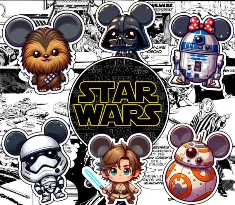 Sommersweat Star Wars Panele Lieferung Oktober 