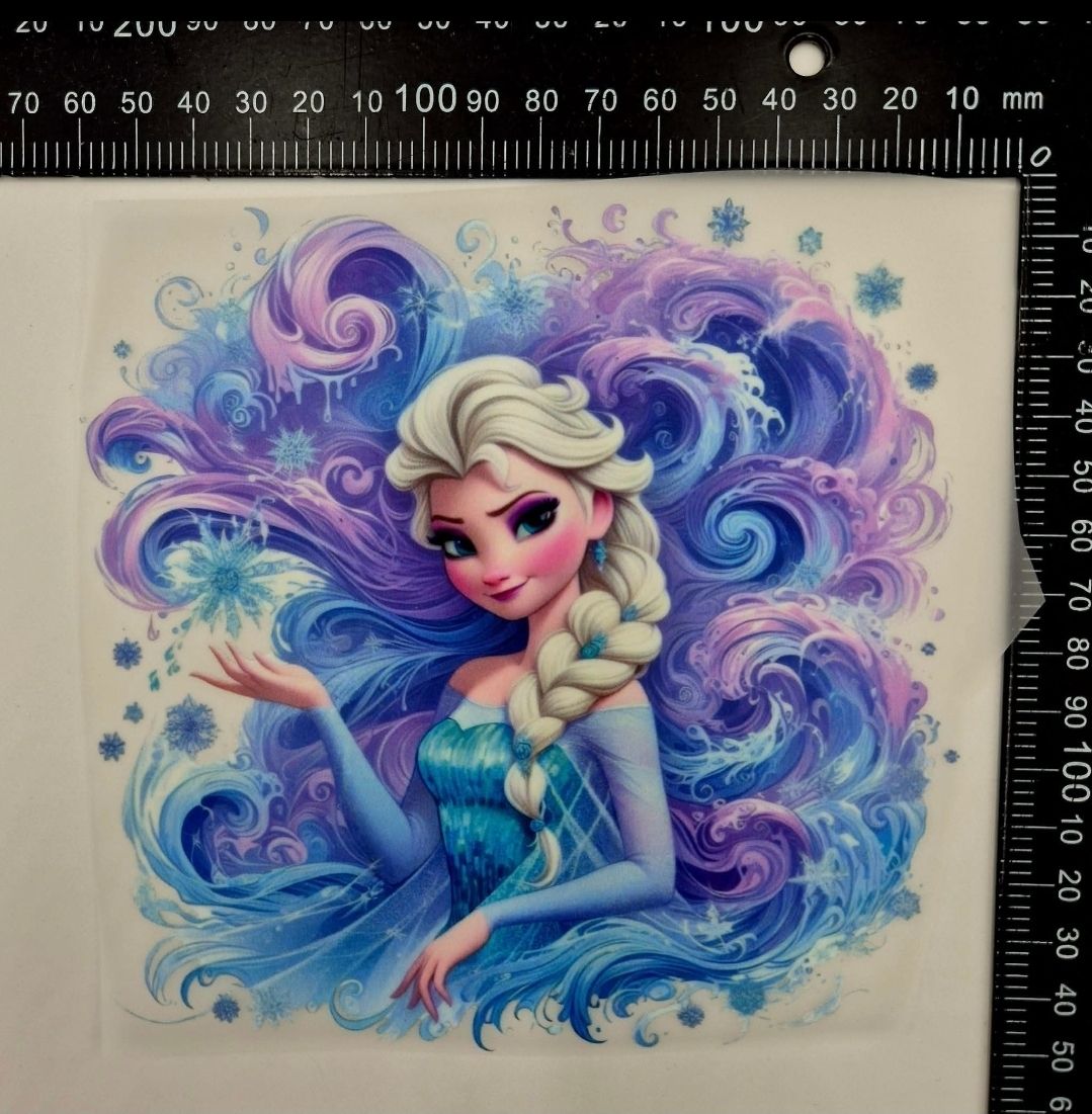 Bügelbild Elsa 10x10cm Lieferung Anfang Oktober 
