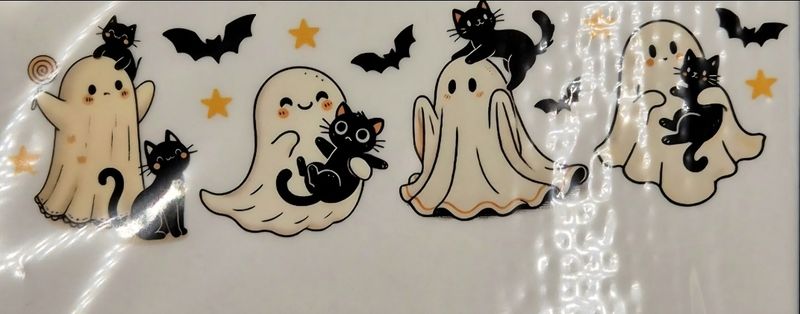 Bügelbild Halloween 10cm 