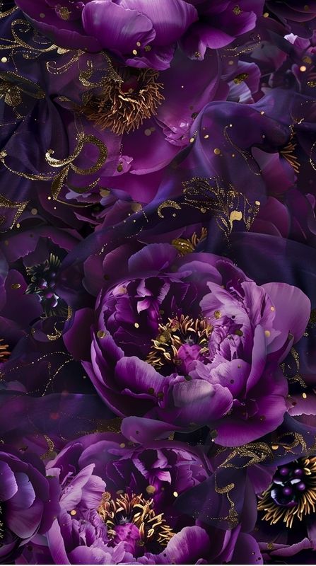 Sommersweat Blumen lila 50cm x 180cm breit Sommersweat Blumen lila 50cm x 180cm breit