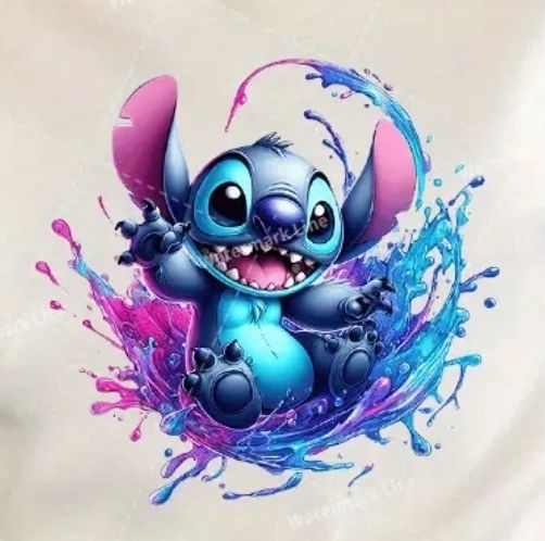 Bügelbild Stitch 22cm hoch Nr.1