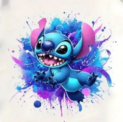 Bügelbild Stitch 22cm hoch Nr.3