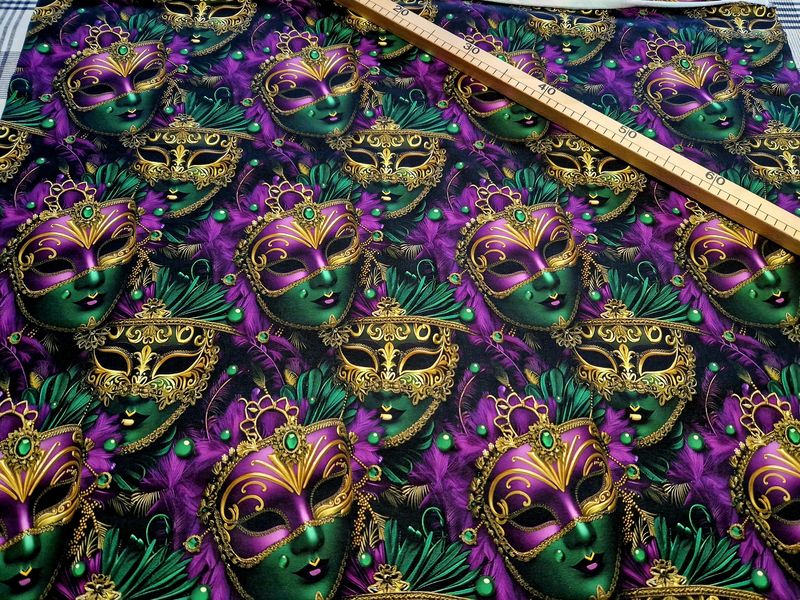 Sommersweat Masken 50cm x 180cm breit 