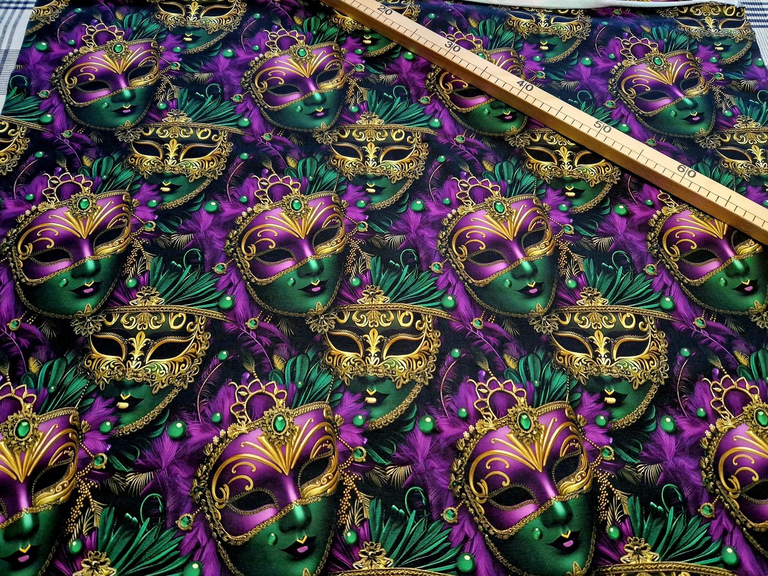 Sommersweat Masken 50cm x 180cm breit 