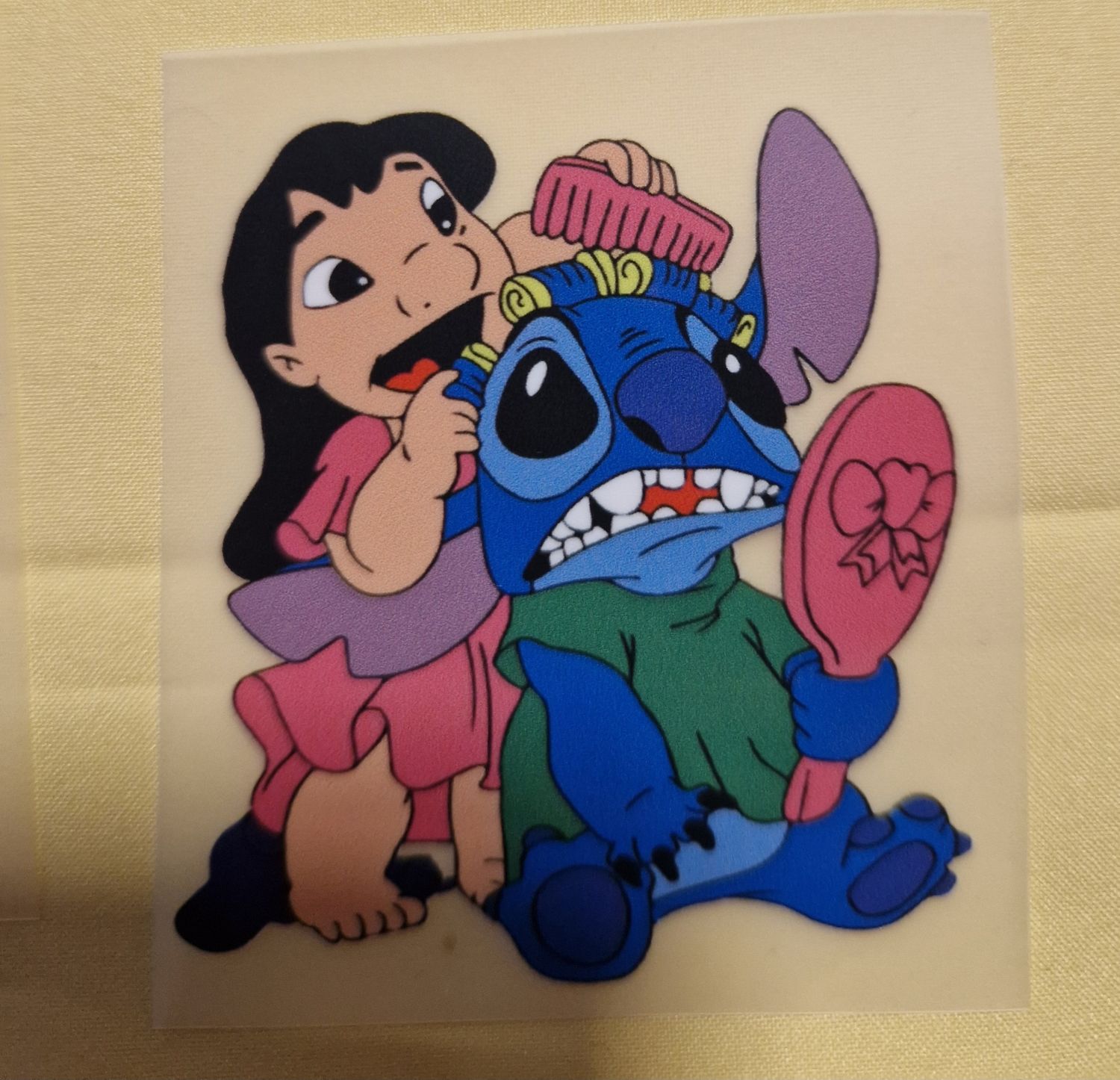 Bügelbild Stitch ca 6cm hoch